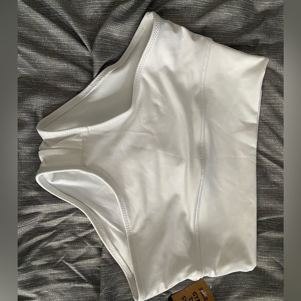 Gym to swim pink brand white bottoms